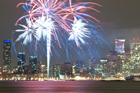 New Year's Fireworks, City of San Francisco, California