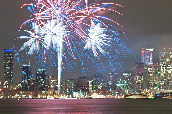 New Year's Fireworks, City of San Francisco, California