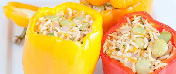 Oven Baked Stuffed Peppers