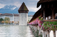 Kapellbrücke, Lucerne, Switzerland