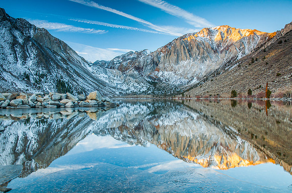 Convict Lake Sunrise, Eastern Sierras, California