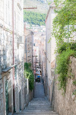 The Medieval Streets of Dubrovnik, Croatia