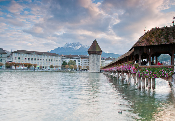 Kapellbrücke, Lucerne, Central Switzerland