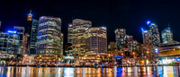 Night Skyline, Darling Harbor, Sydney, Australia